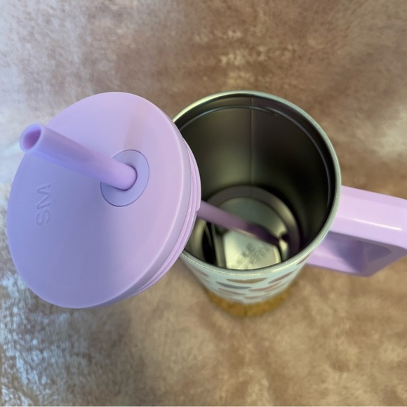 Simple Modern Limited Valentines Day White With Conversation Hearts 40oz Tumbler - Picture 8 of 9